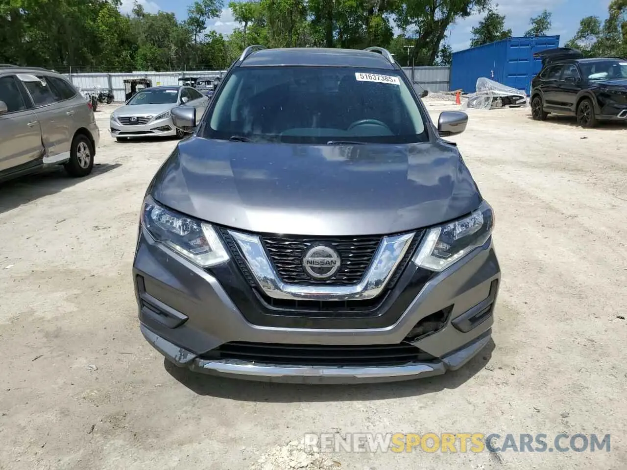 5 Фотография поврежденного автомобиля KNMAT2MT3KP544403 NISSAN ROGUE 2019