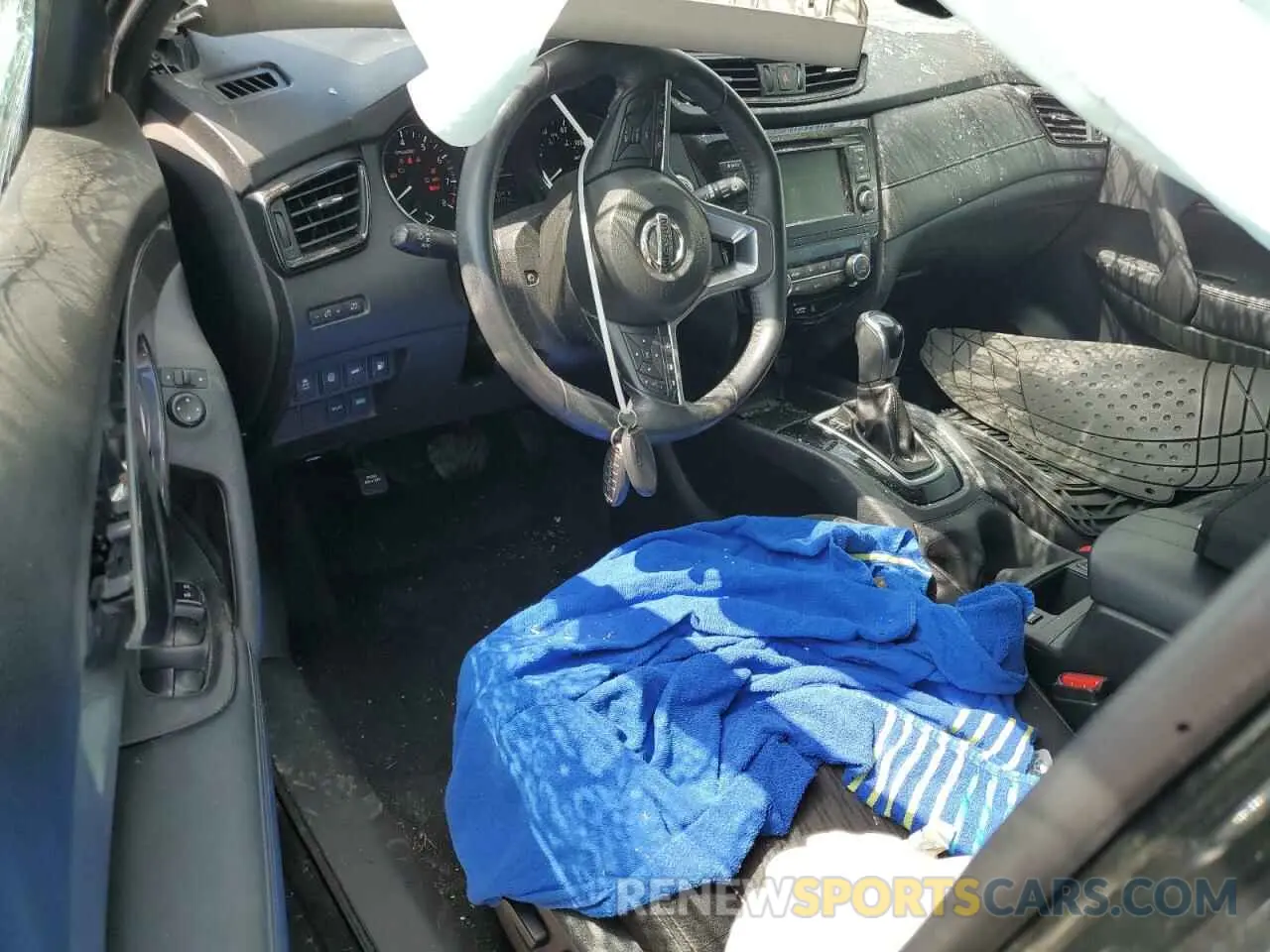 8 Фотография поврежденного автомобиля KNMAT2MT4KP500443 NISSAN ROGUE 2019
