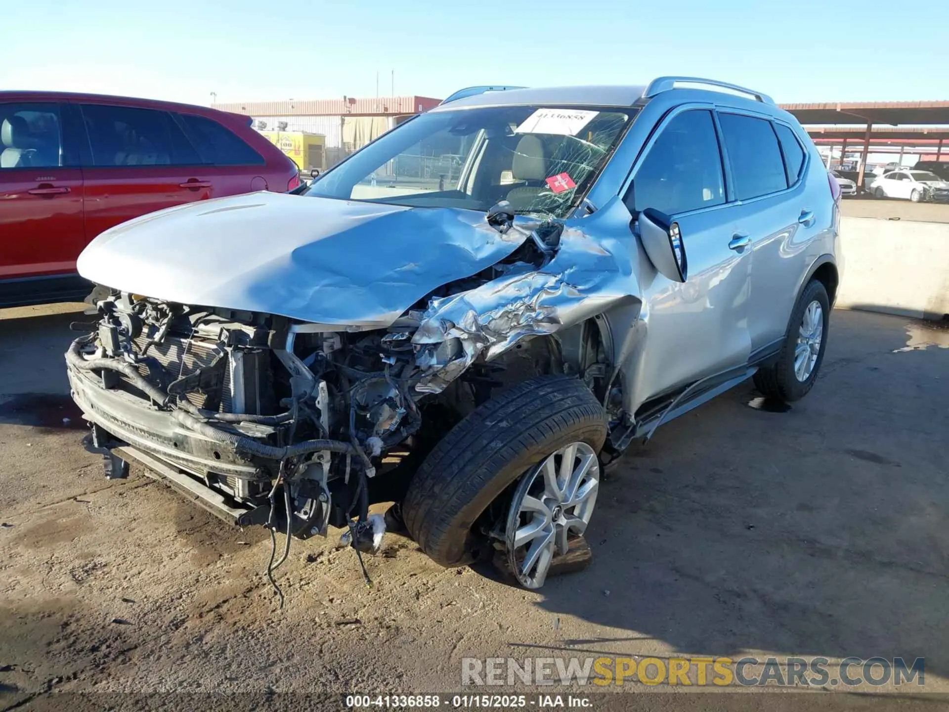 2 Фотография поврежденного автомобиля KNMAT2MT4KP507537 NISSAN ROGUE 2019