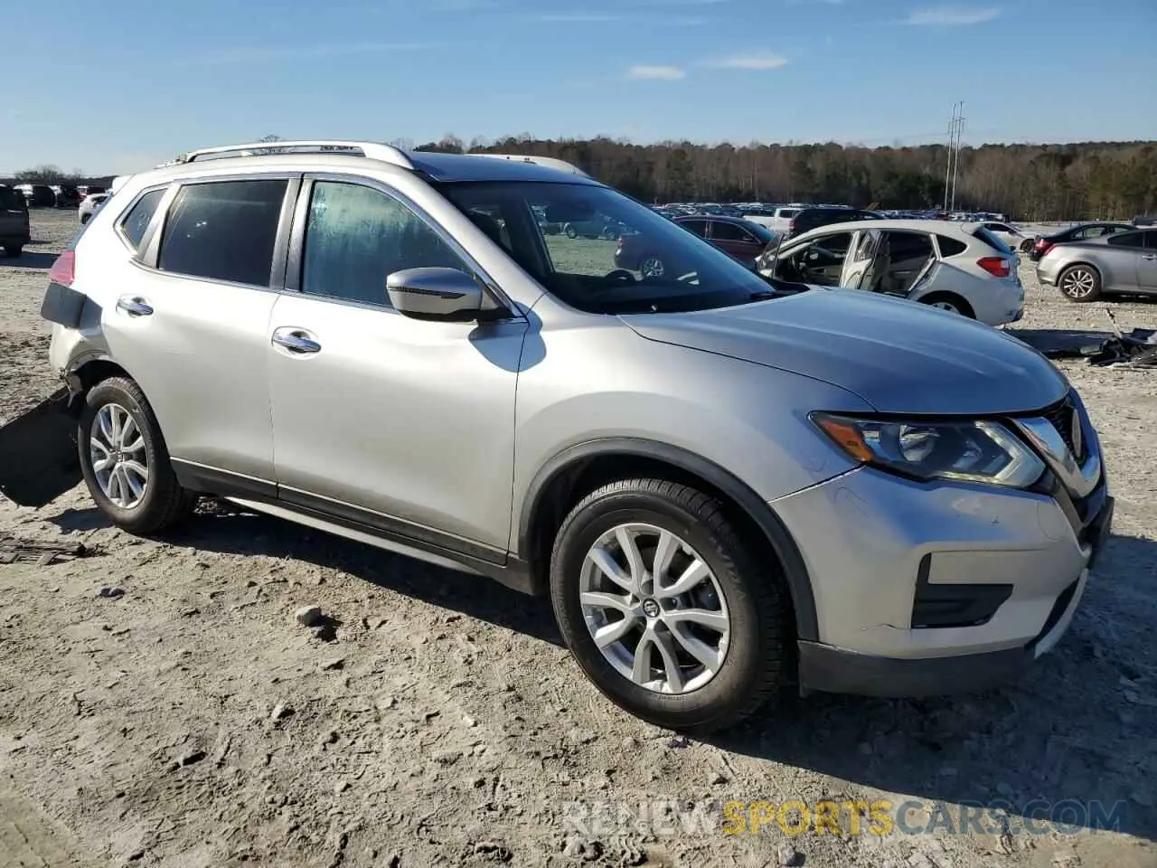 4 Фотография поврежденного автомобиля KNMAT2MT4KP517565 NISSAN ROGUE 2019