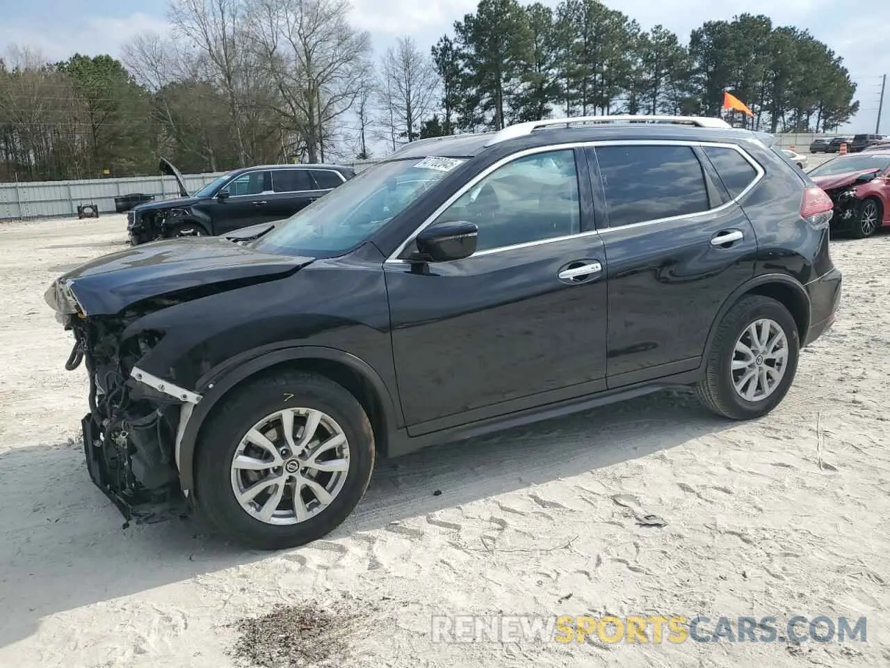 1 Photograph of a damaged car KNMAT2MT4KP529229 NISSAN ROGUE 2019