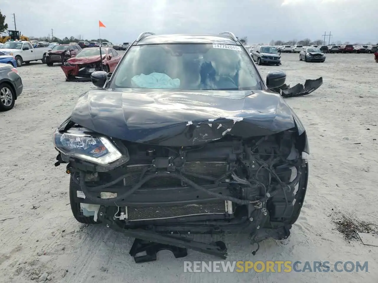 5 Photograph of a damaged car KNMAT2MT4KP529229 NISSAN ROGUE 2019