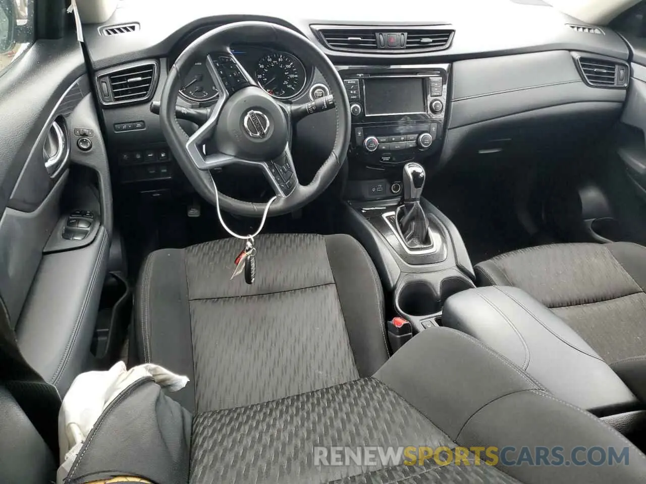8 Photograph of a damaged car KNMAT2MT4KP540764 NISSAN ROGUE 2019