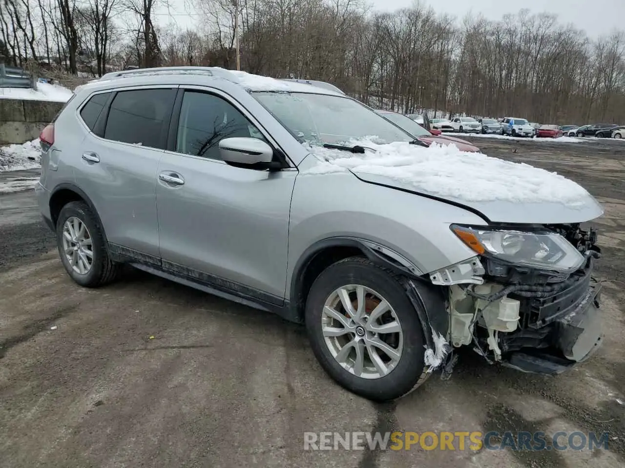 4 Photograph of a damaged car KNMAT2MT4KP547147 NISSAN ROGUE 2019