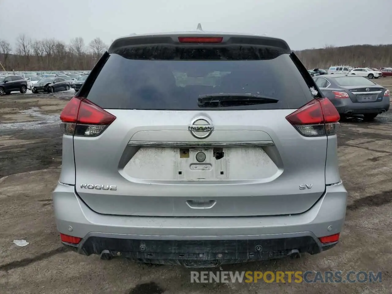6 Photograph of a damaged car KNMAT2MT4KP547147 NISSAN ROGUE 2019