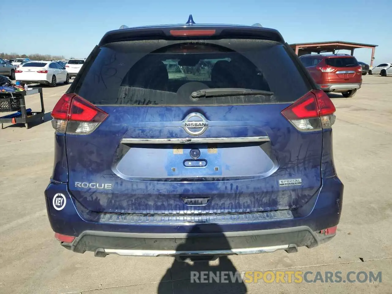 6 Photograph of a damaged car KNMAT2MT4KP556480 NISSAN ROGUE 2019