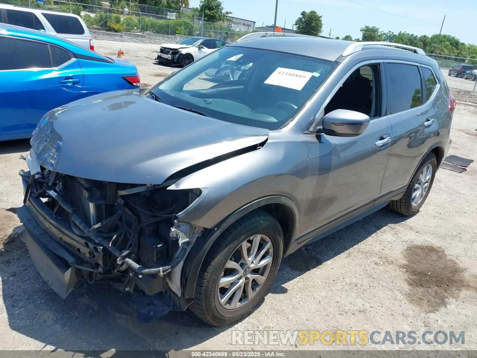 2 Фотография поврежденного автомобиля KNMAT2MT4KP556656 NISSAN ROGUE 2019