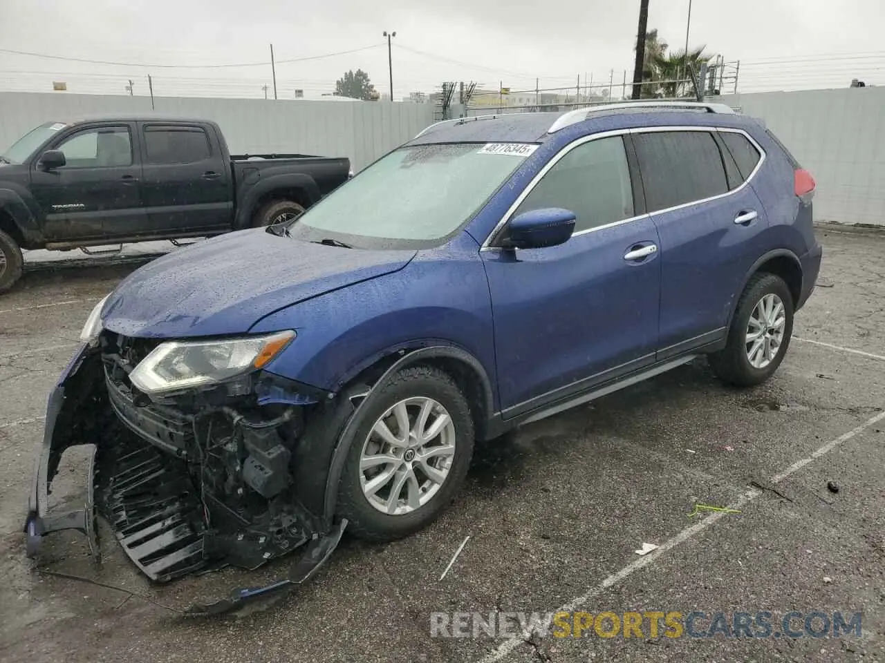 1 Photograph of a damaged car KNMAT2MT5KP517252 NISSAN ROGUE 2019