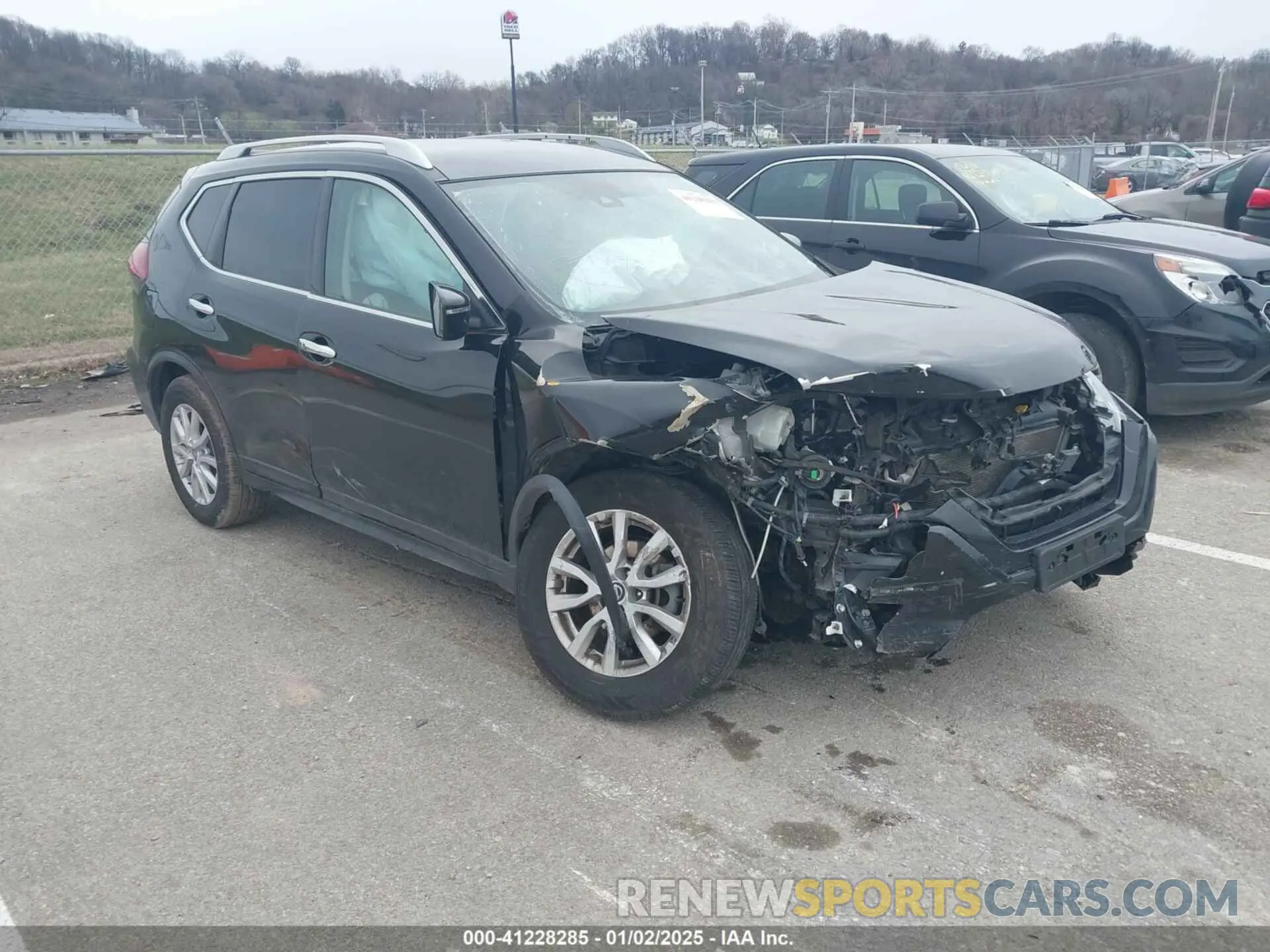 1 Photograph of a damaged car KNMAT2MT5KP529837 NISSAN ROGUE 2019