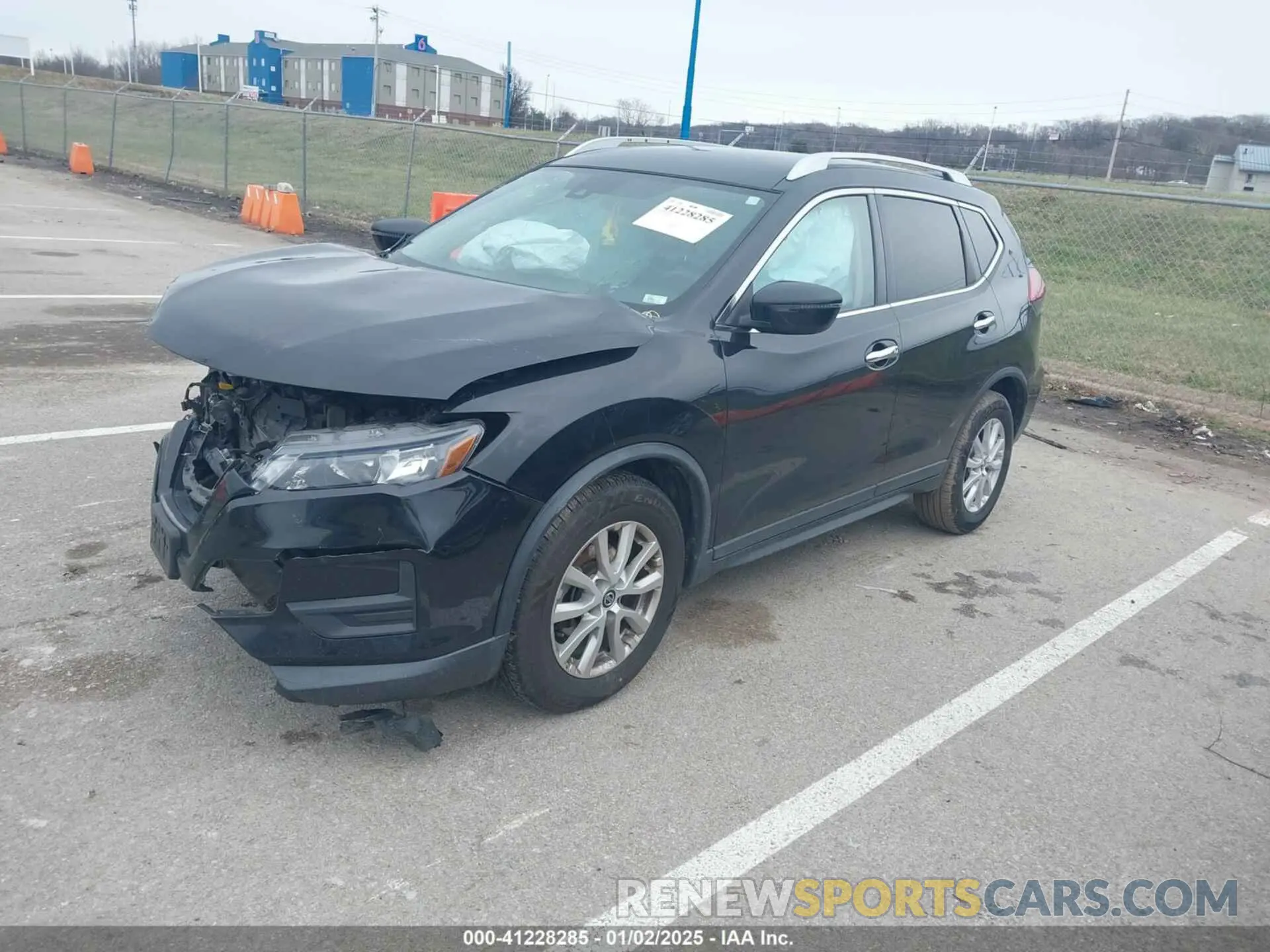 2 Photograph of a damaged car KNMAT2MT5KP529837 NISSAN ROGUE 2019