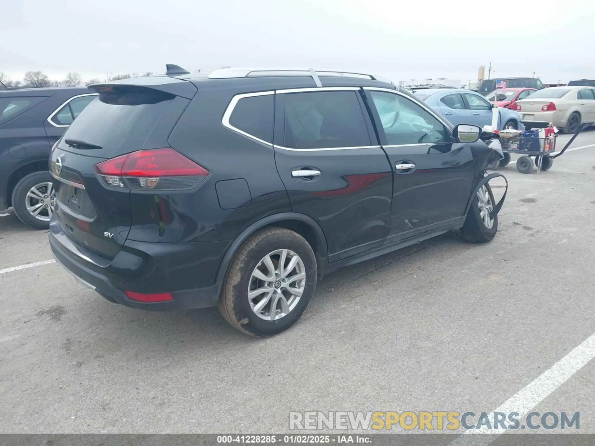 4 Photograph of a damaged car KNMAT2MT5KP529837 NISSAN ROGUE 2019