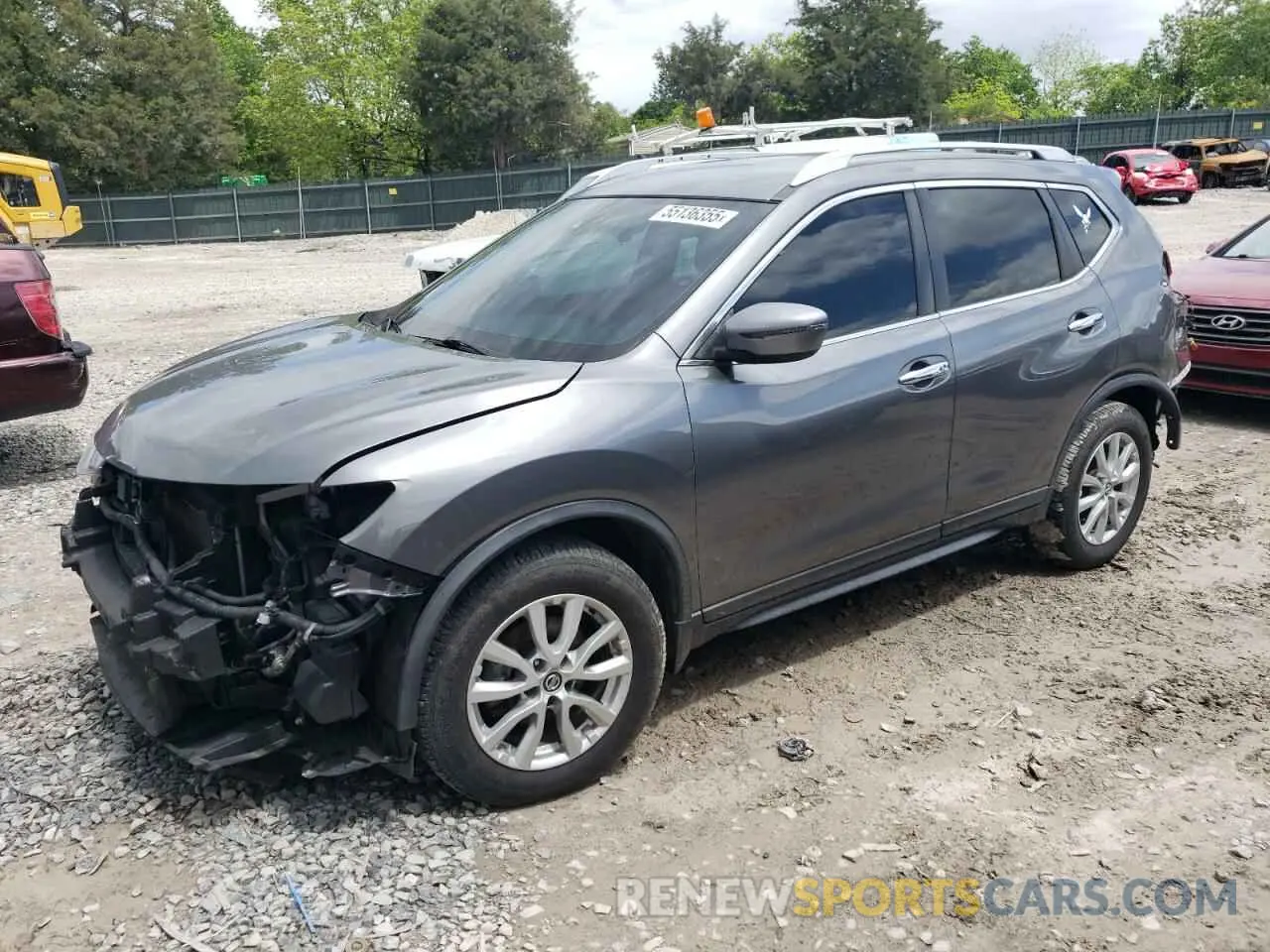 1 Фотография поврежденного автомобиля KNMAT2MT5KP529899 NISSAN ROGUE 2019