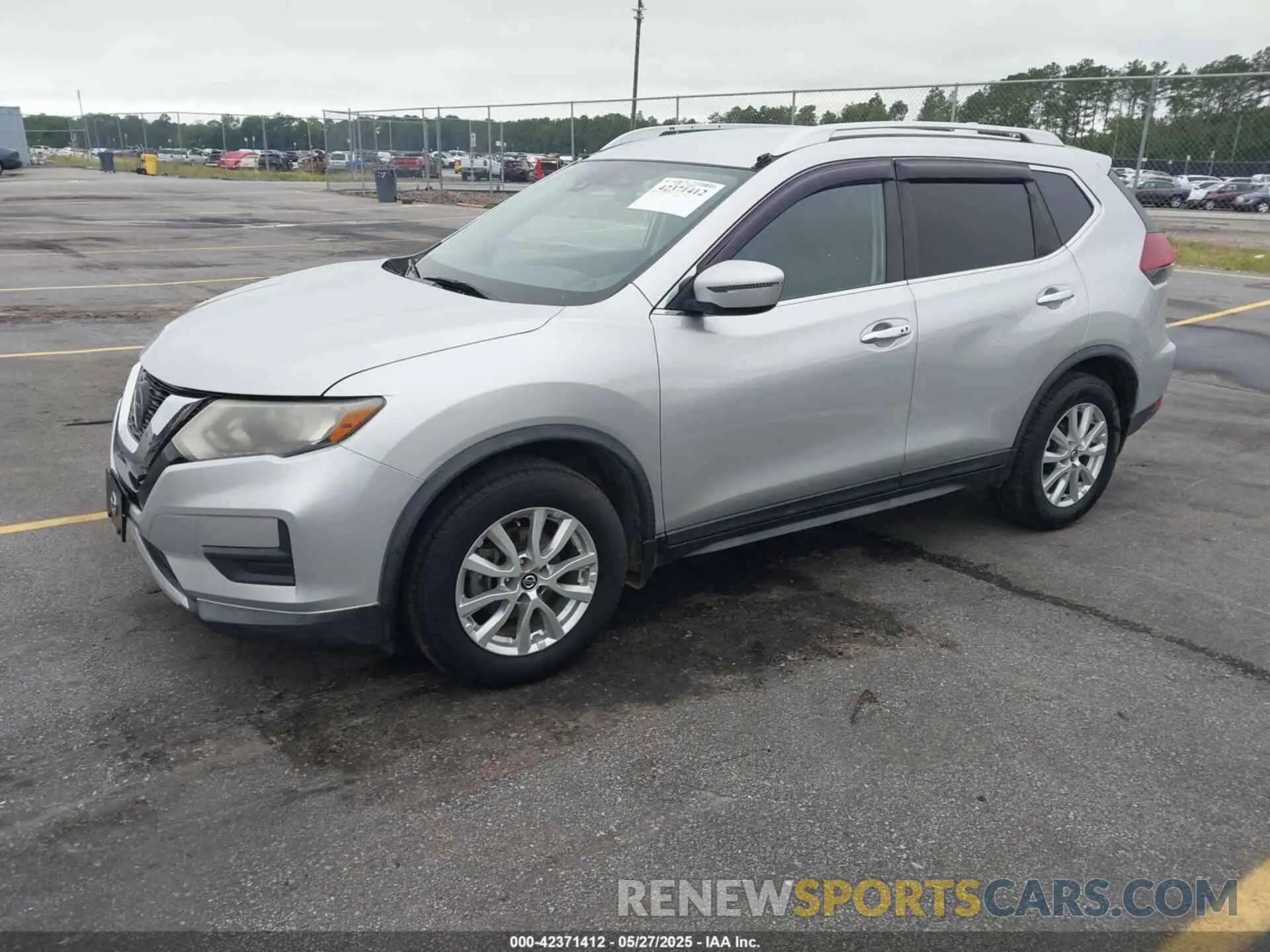 2 Photograph of a damaged car KNMAT2MT5KP533340 NISSAN ROGUE 2019