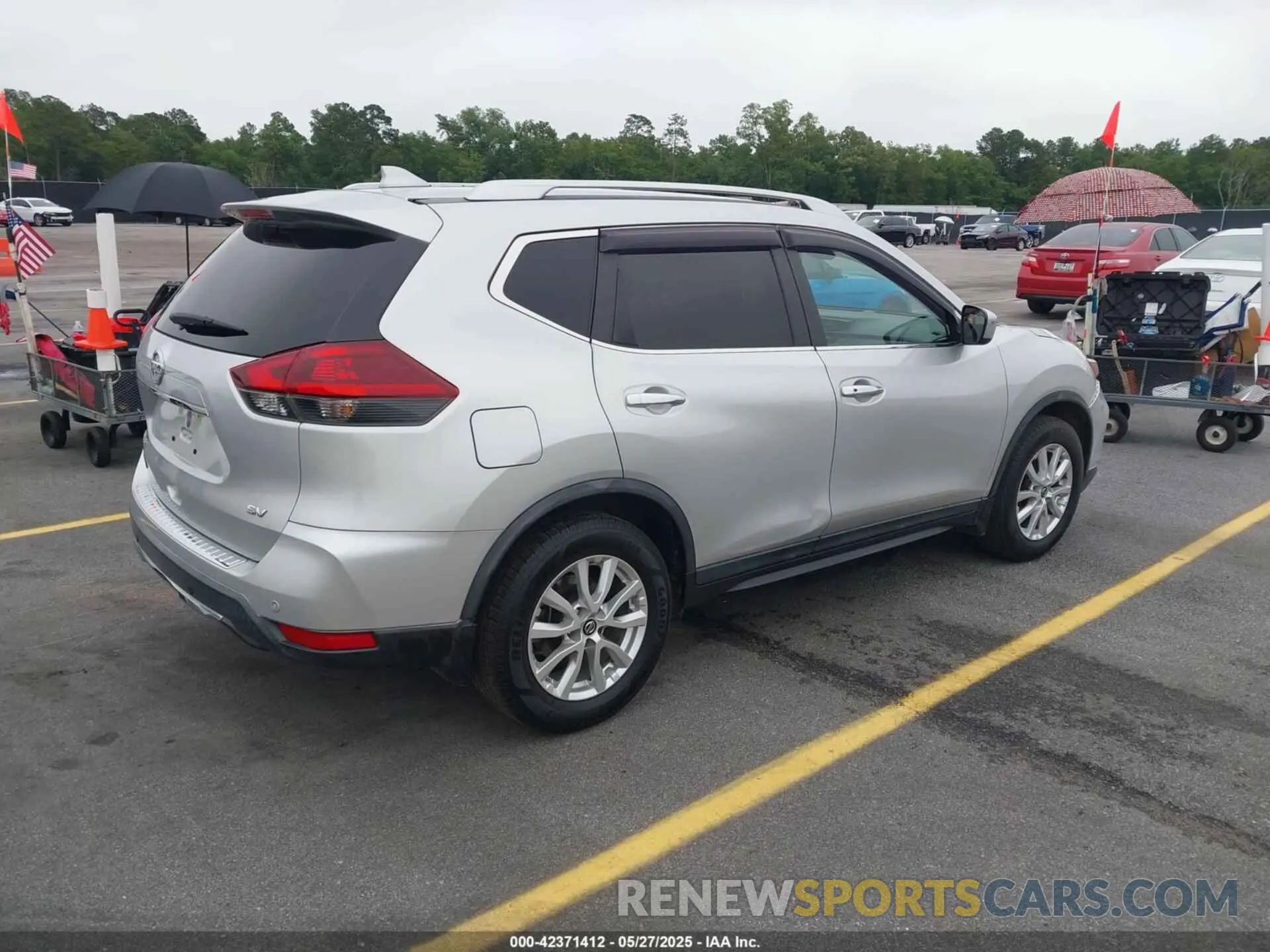 4 Photograph of a damaged car KNMAT2MT5KP533340 NISSAN ROGUE 2019