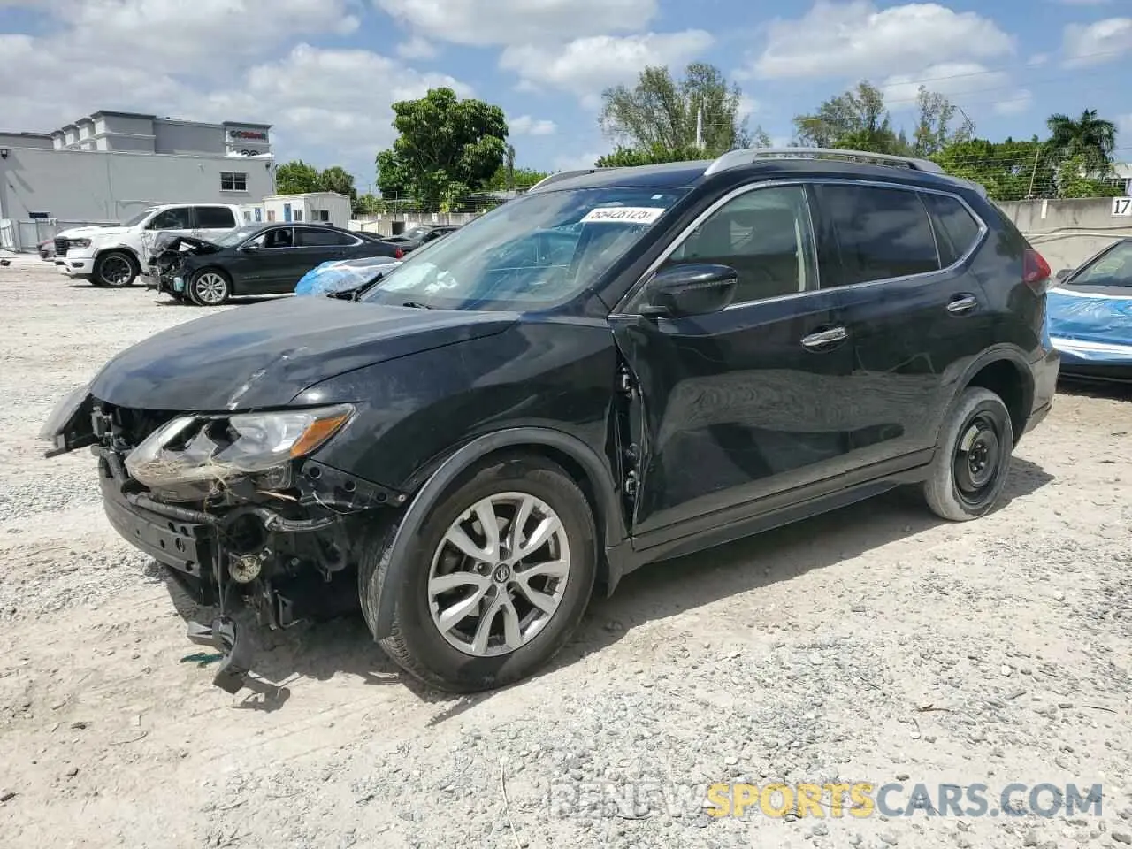 1 Фотография поврежденного автомобиля KNMAT2MT6KP500430 NISSAN ROGUE 2019