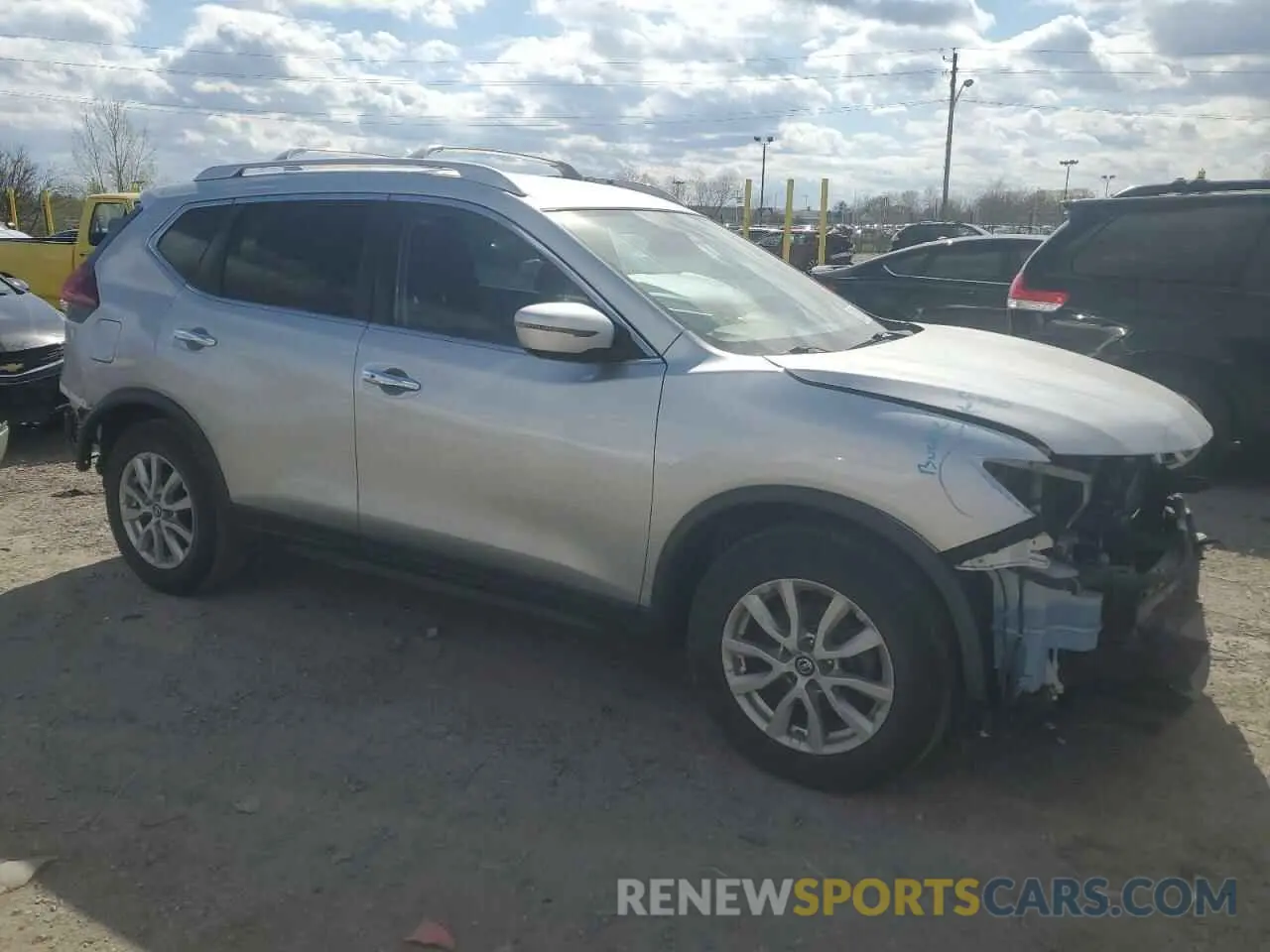4 Photograph of a damaged car KNMAT2MT7KP508097 NISSAN ROGUE 2019