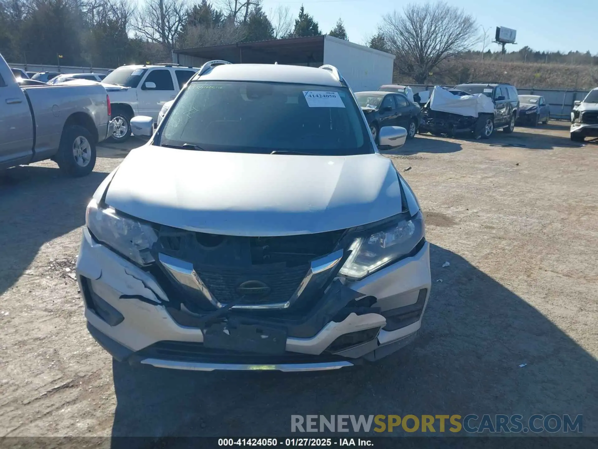 12 Photograph of a damaged car KNMAT2MT7KP536322 NISSAN ROGUE 2019