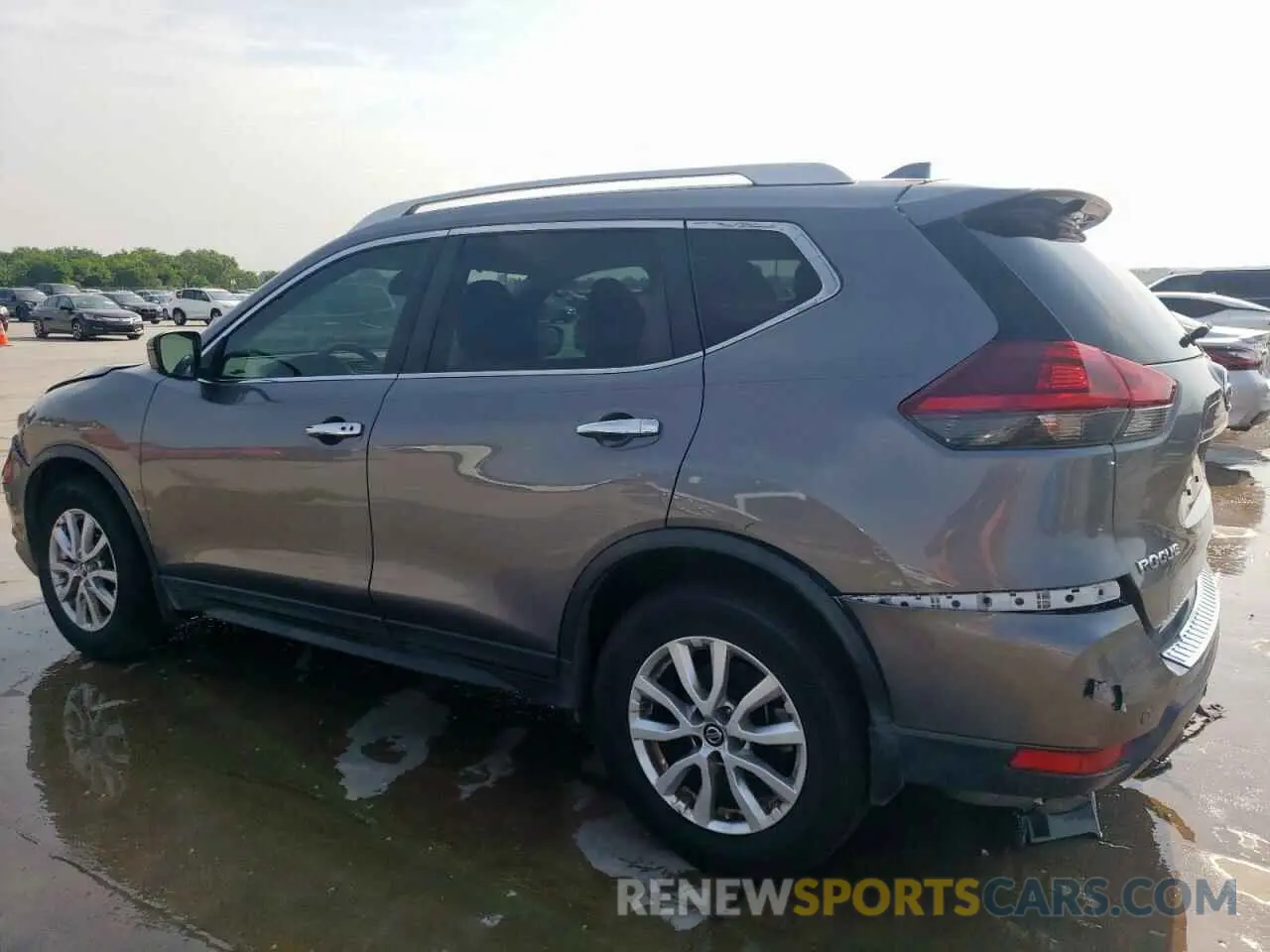 2 Photograph of a damaged car KNMAT2MT7KP546056 NISSAN ROGUE 2019