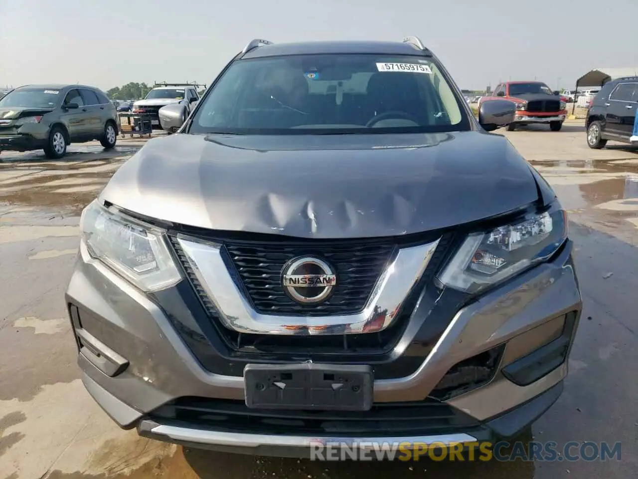 5 Photograph of a damaged car KNMAT2MT7KP546056 NISSAN ROGUE 2019