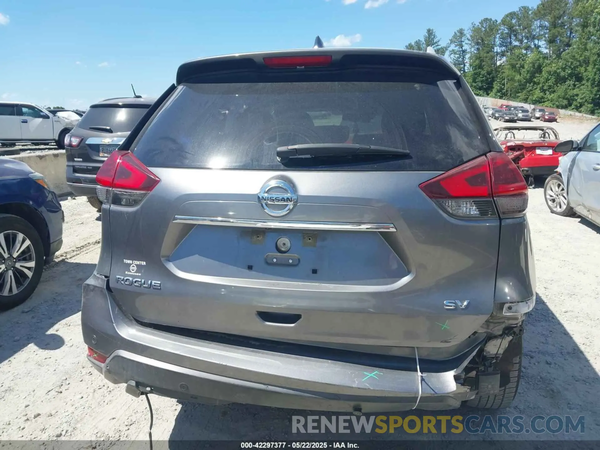 16 Photograph of a damaged car KNMAT2MT7KP554478 NISSAN ROGUE 2019