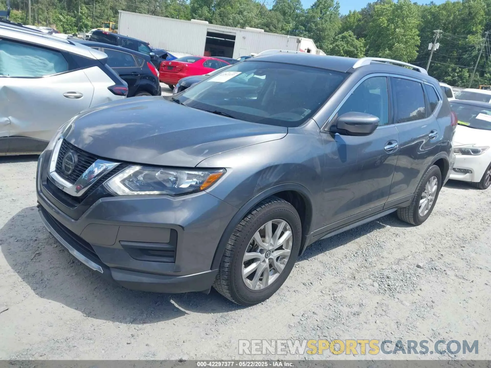 2 Photograph of a damaged car KNMAT2MT7KP554478 NISSAN ROGUE 2019