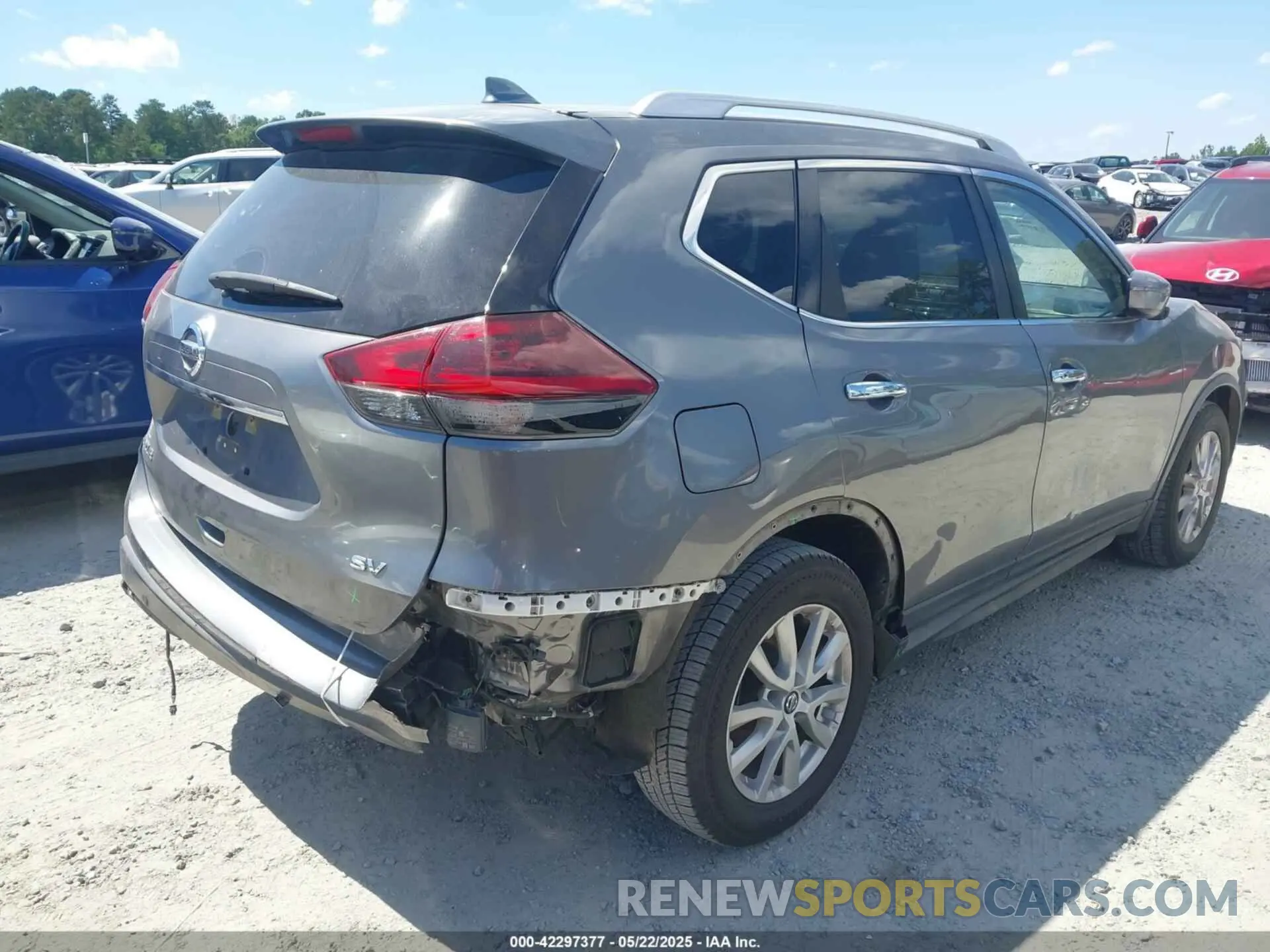 4 Photograph of a damaged car KNMAT2MT7KP554478 NISSAN ROGUE 2019
