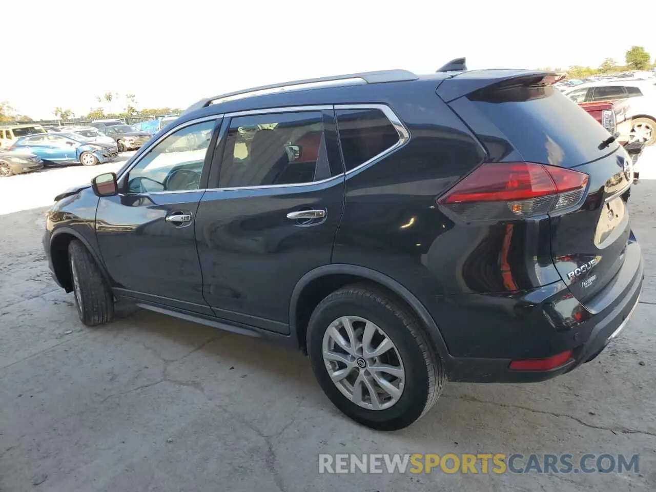 2 Photograph of a damaged car KNMAT2MT8KP501563 NISSAN ROGUE 2019