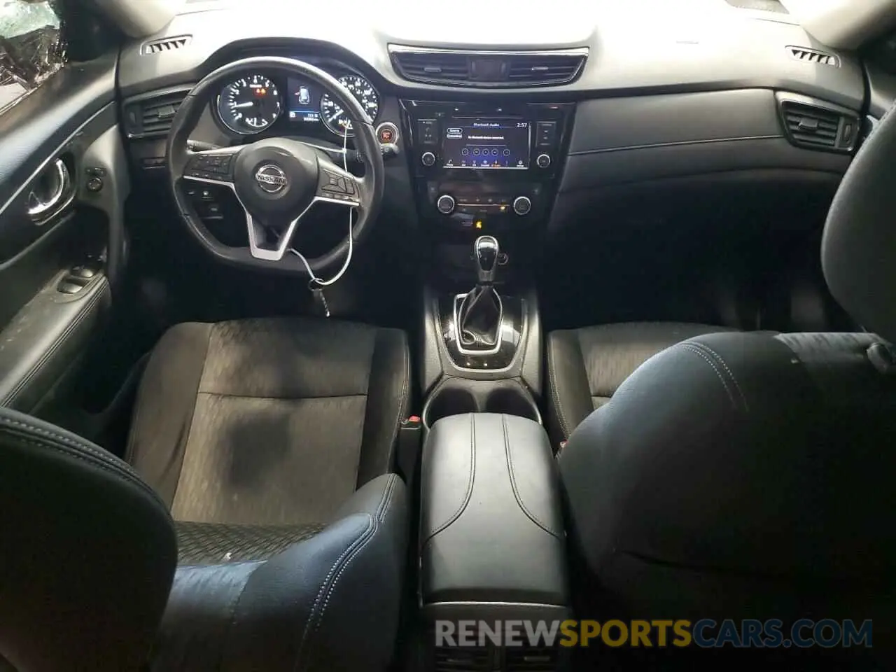 8 Фотография поврежденного автомобиля KNMAT2MT8KP524437 NISSAN ROGUE 2019