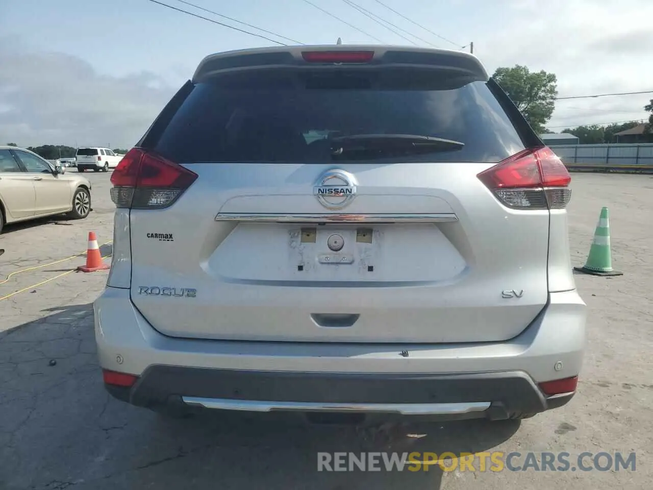 6 Photograph of a damaged car KNMAT2MT8KP532022 NISSAN ROGUE 2019