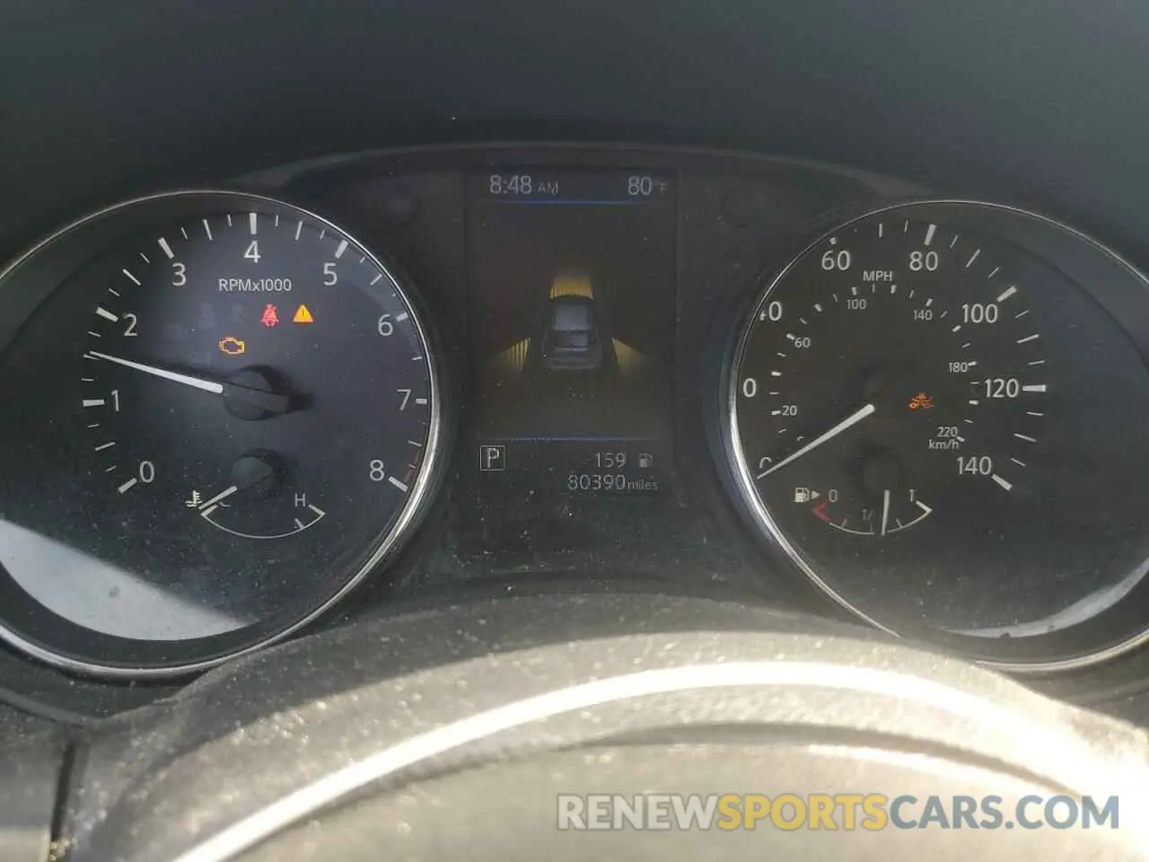 9 Photograph of a damaged car KNMAT2MT8KP532022 NISSAN ROGUE 2019