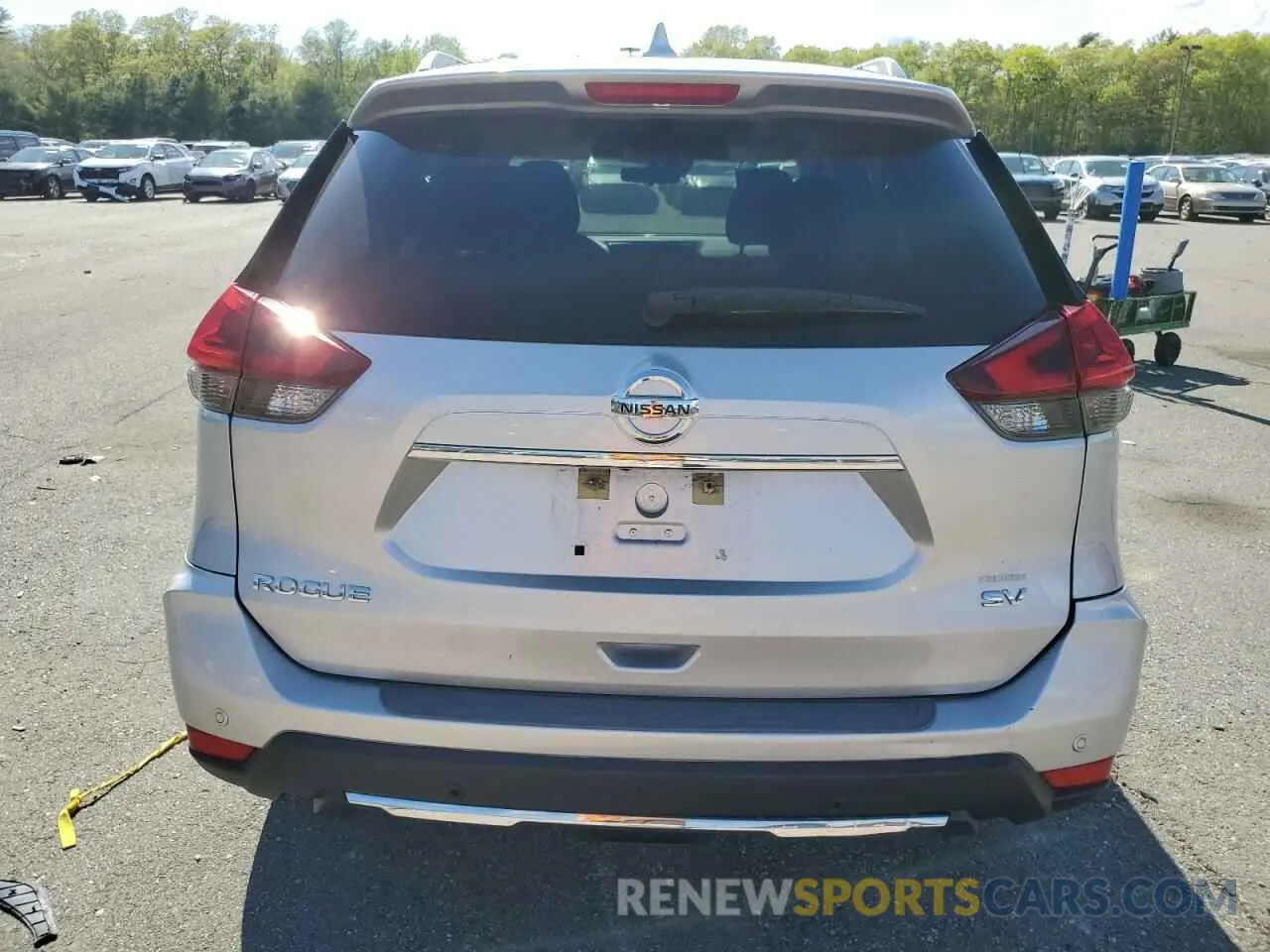 6 Photograph of a damaged car KNMAT2MT8KP538354 NISSAN ROGUE 2019
