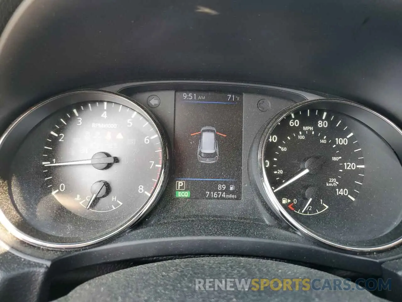 9 Фотография поврежденного автомобиля KNMAT2MT9KP543000 NISSAN ROGUE 2019