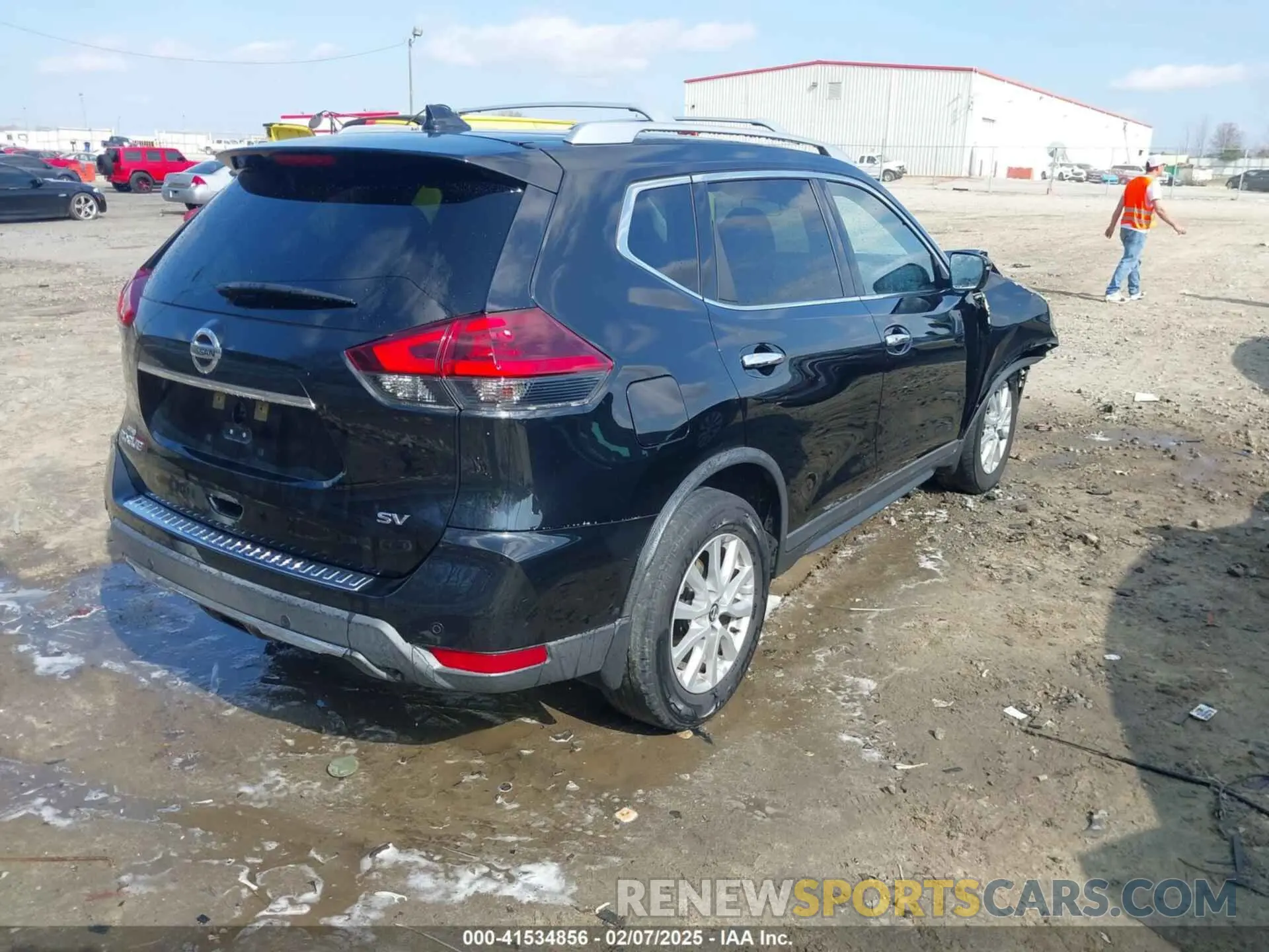4 Фотография поврежденного автомобиля KNMAT2MTXKP509924 NISSAN ROGUE 2019