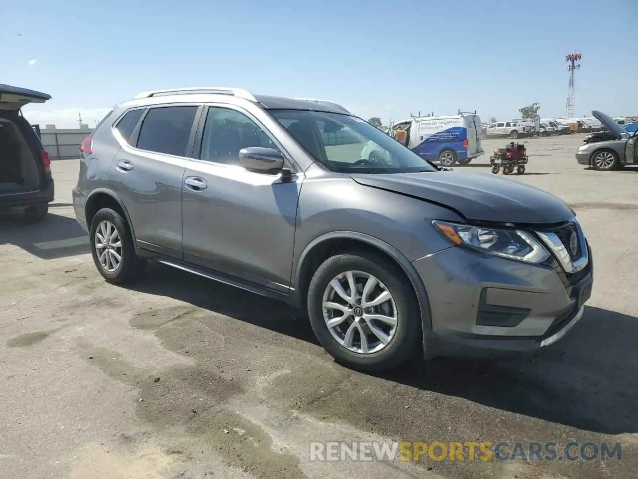 4 Photograph of a damaged car KNMAT2MTXKP529834 NISSAN ROGUE 2019