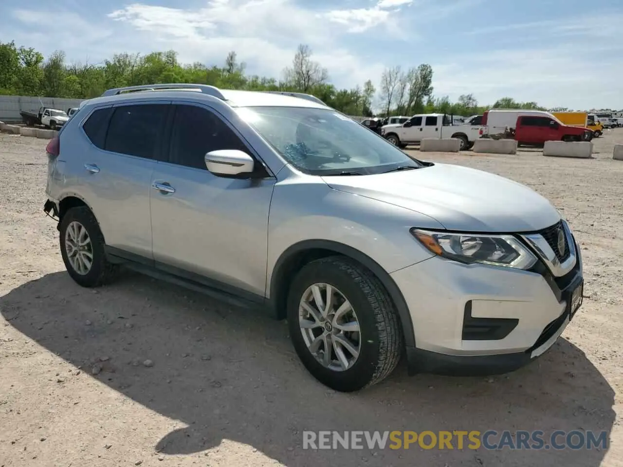 4 Photograph of a damaged car KNMAT2MTXKP531812 NISSAN ROGUE 2019