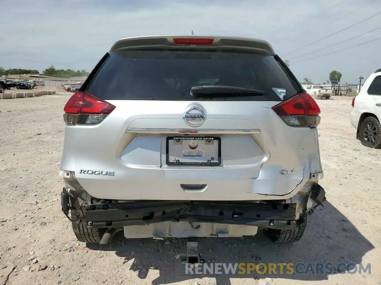 6 Photograph of a damaged car KNMAT2MTXKP531812 NISSAN ROGUE 2019