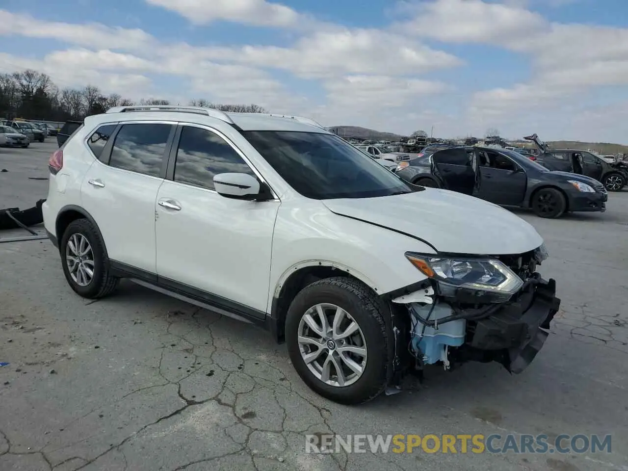 4 Фотография поврежденного автомобиля KNMAT2MTXKP534841 NISSAN ROGUE 2019