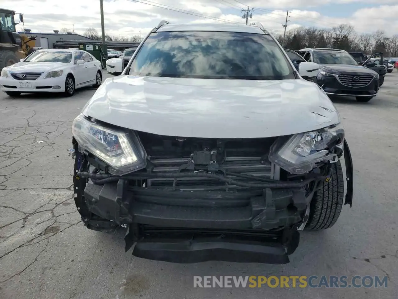 5 Фотография поврежденного автомобиля KNMAT2MTXKP534841 NISSAN ROGUE 2019