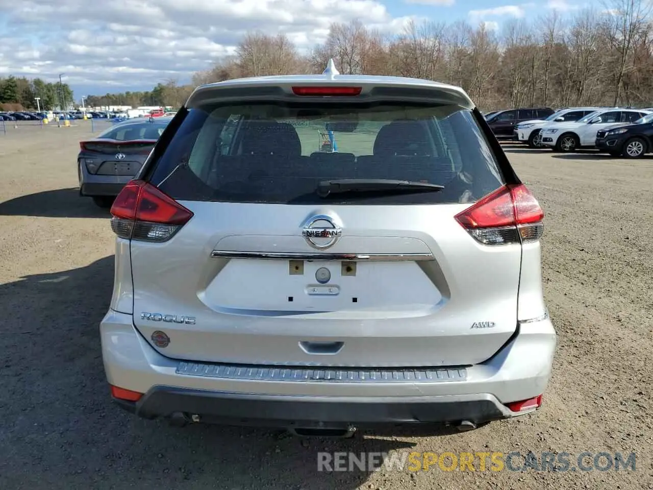 6 Фотография поврежденного автомобиля KNMAT2MV0KP506676 NISSAN ROGUE 2019
