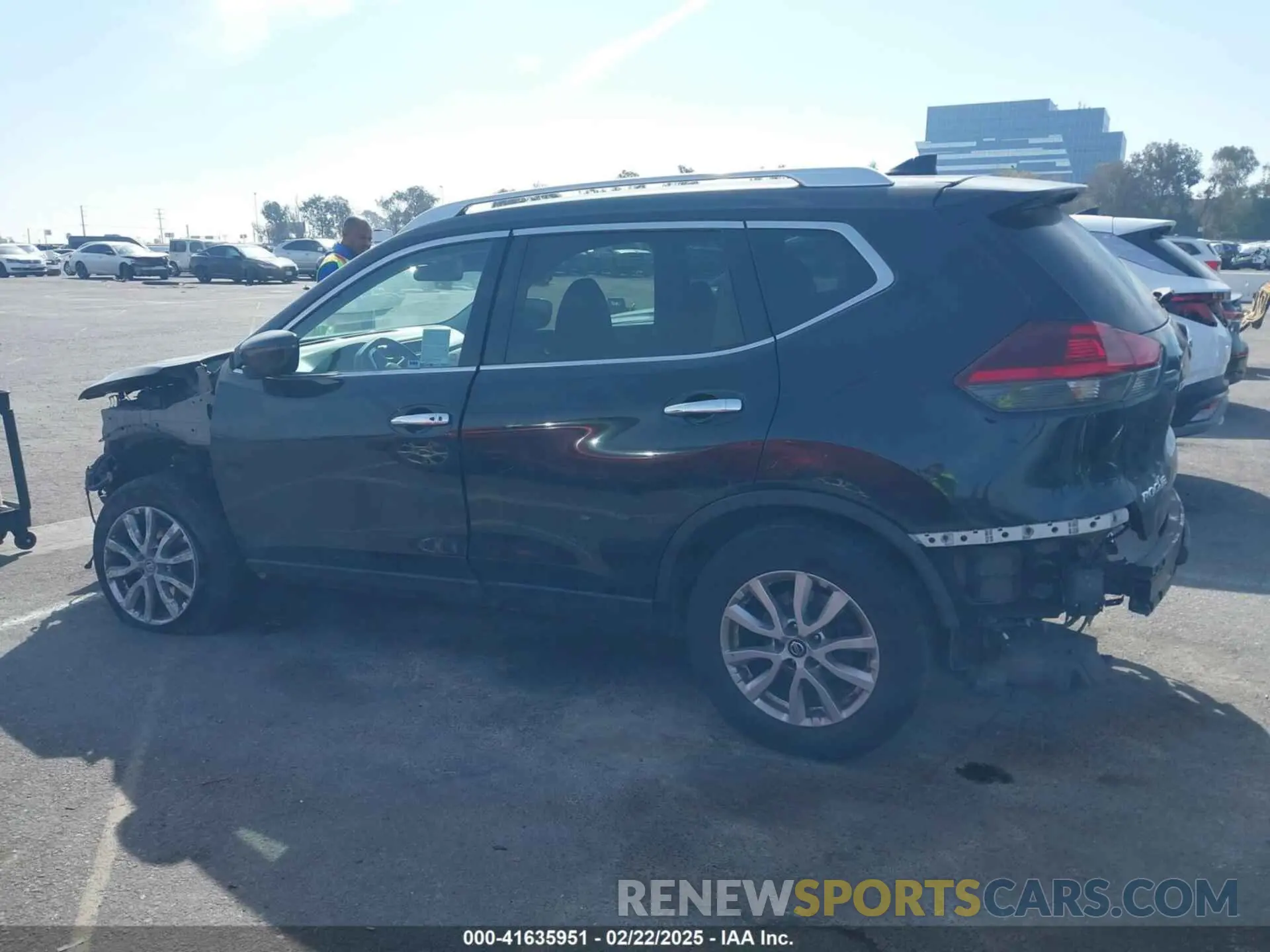 15 Photograph of a damaged car KNMAT2MV0KP524644 NISSAN ROGUE 2019