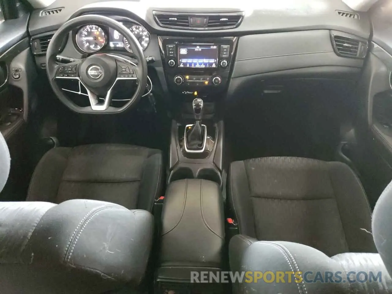 8 Photograph of a damaged car KNMAT2MV0KP534834 NISSAN ROGUE 2019