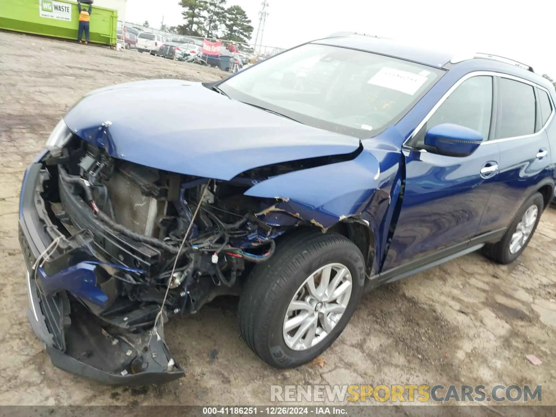 2 Photograph of a damaged car KNMAT2MV0KP535112 NISSAN ROGUE 2019