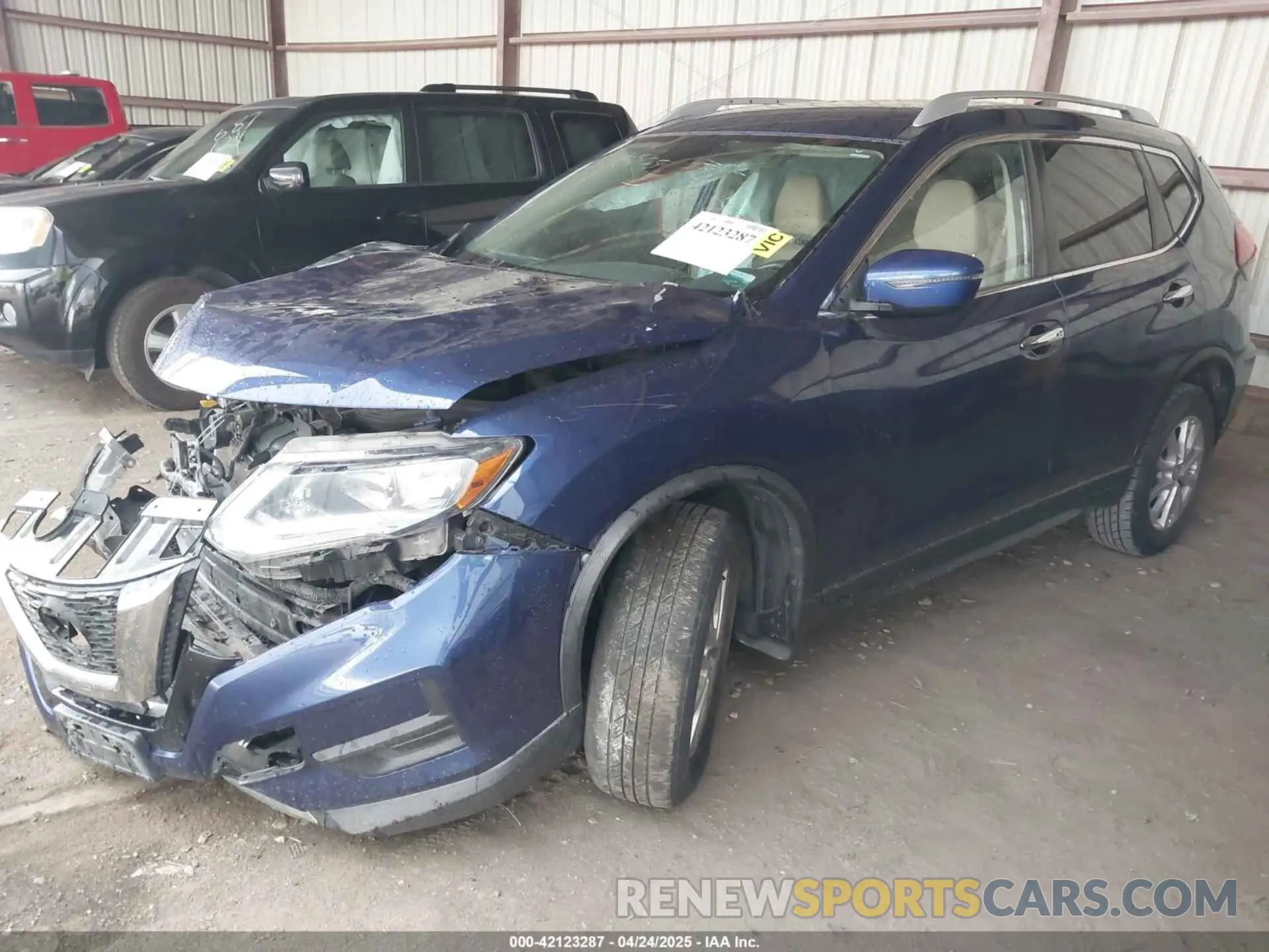 2 Фотография поврежденного автомобиля KNMAT2MV0KP536910 NISSAN ROGUE 2019