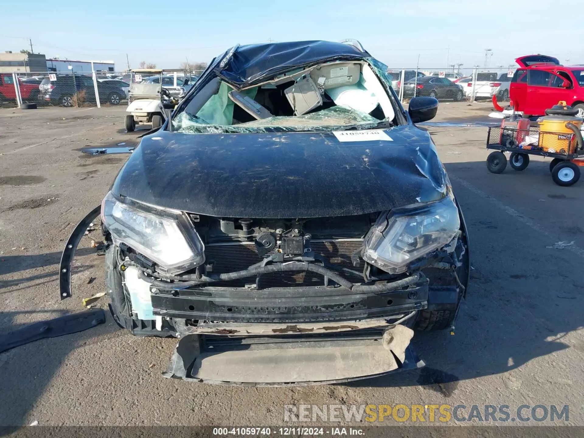 11 Photograph of a damaged car KNMAT2MV0KP542612 NISSAN ROGUE 2019