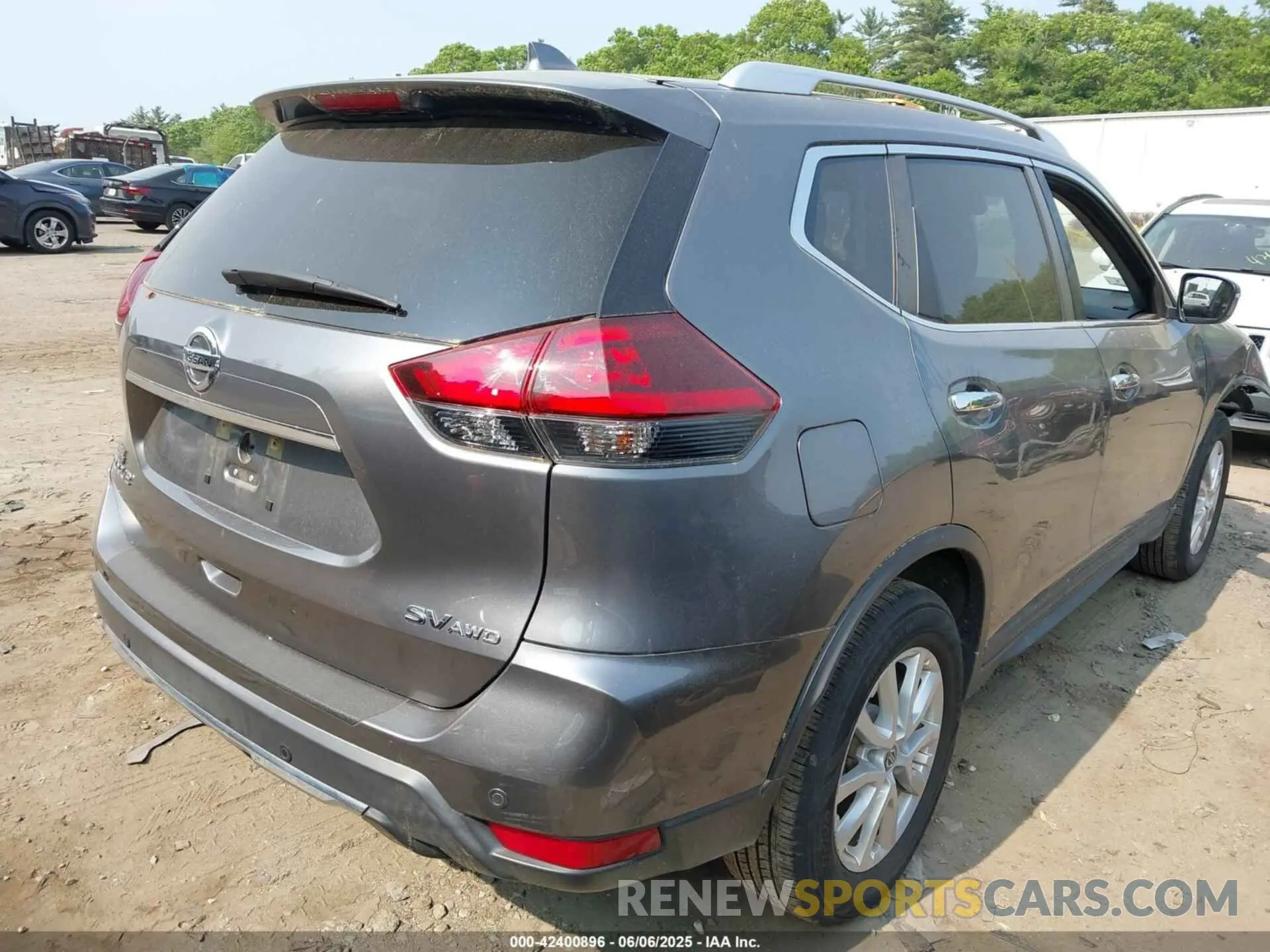 4 Photograph of a damaged car KNMAT2MV0KP542772 NISSAN ROGUE 2019