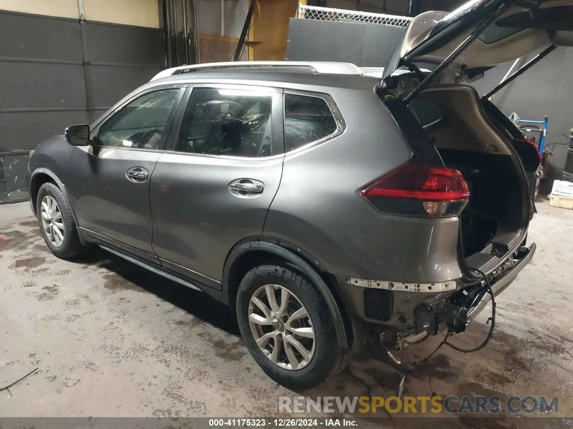 3 Photograph of a damaged car KNMAT2MV0KP546370 NISSAN ROGUE 2019