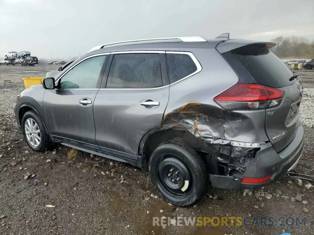 2 Photograph of a damaged car KNMAT2MV0KP549978 NISSAN ROGUE 2019