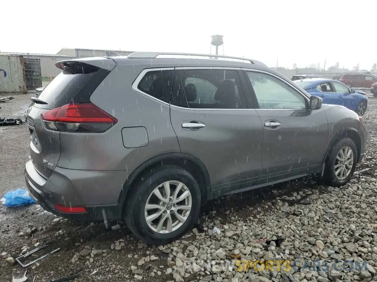 3 Photograph of a damaged car KNMAT2MV0KP549978 NISSAN ROGUE 2019