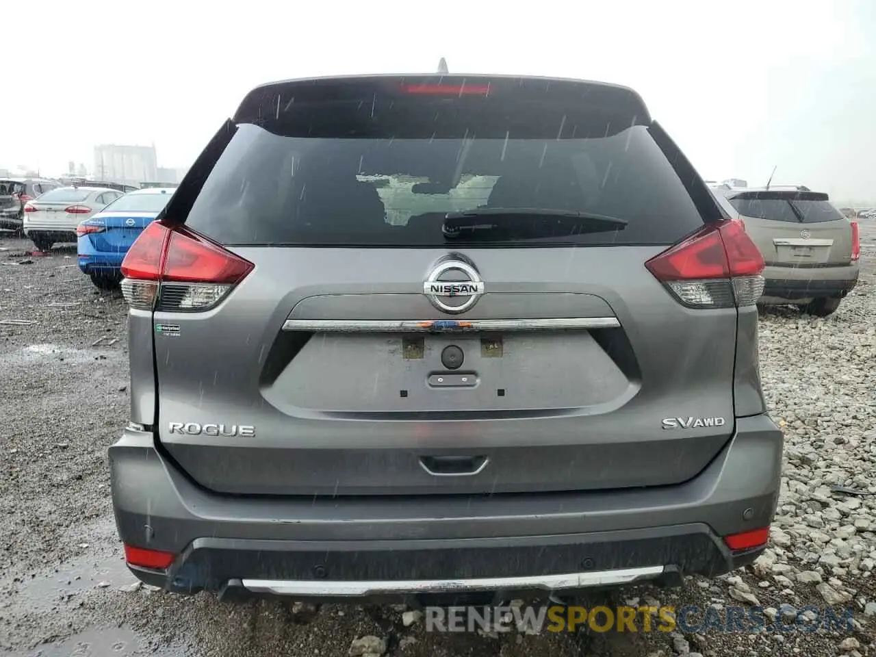 6 Photograph of a damaged car KNMAT2MV0KP549978 NISSAN ROGUE 2019