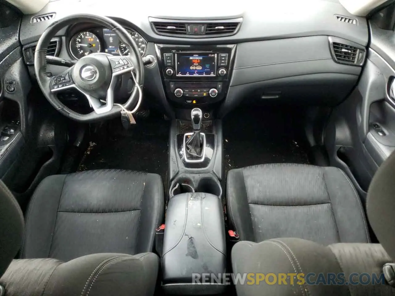 8 Photograph of a damaged car KNMAT2MV0KP549978 NISSAN ROGUE 2019